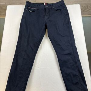 Tommy Hilfiger Slim Fit Pants Men’s 30x30 Navy Blue Chinos Casual Dress